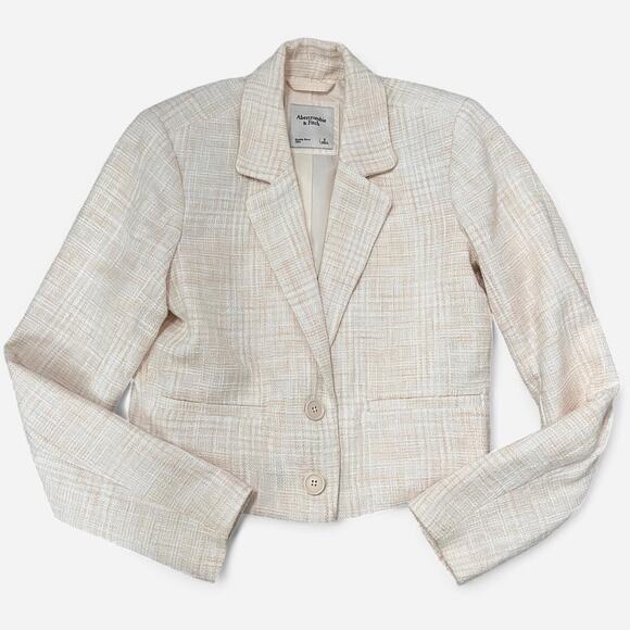 Abercrombie Women’s Cropper Blazer Size Small - Picture 2 of 7